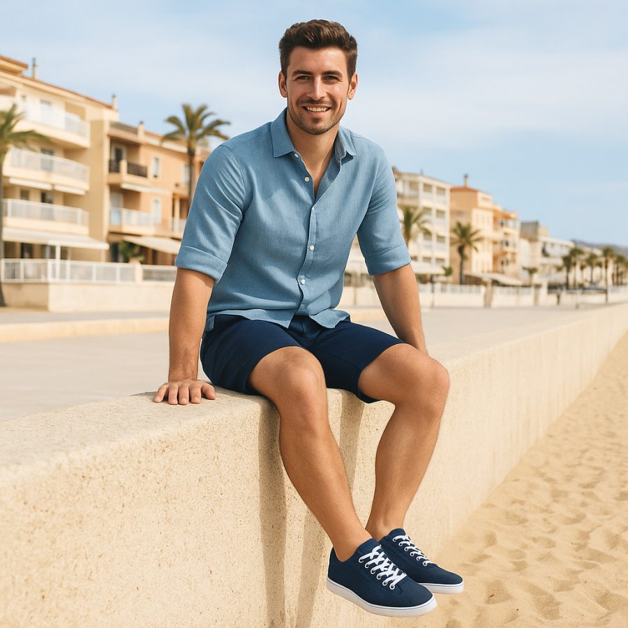 zapatos con alzas hiplus 7032 am en piel serraje. sube de 6 a 7 cm de estatura