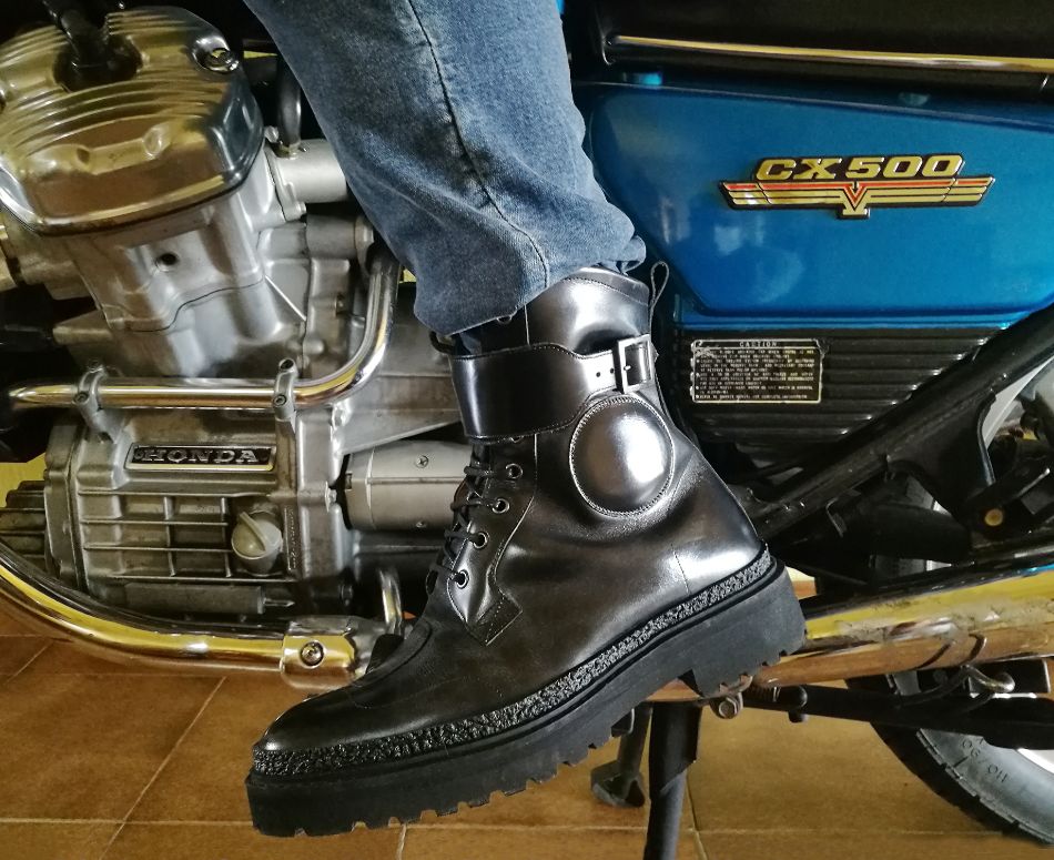 botas para moto de custom, botas de piel para moto, botas choppers