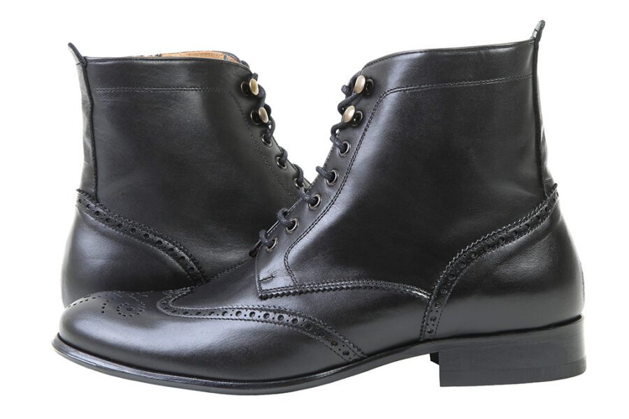 calzados hiplus 7527 nb, motoboot, en piel boxcalf. sube de 9 a 10 cm de estatura