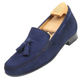 zapatos con alzas hiplus 5016 am en piel serraje. sube de 6 a 7 cm de estatura (copia)