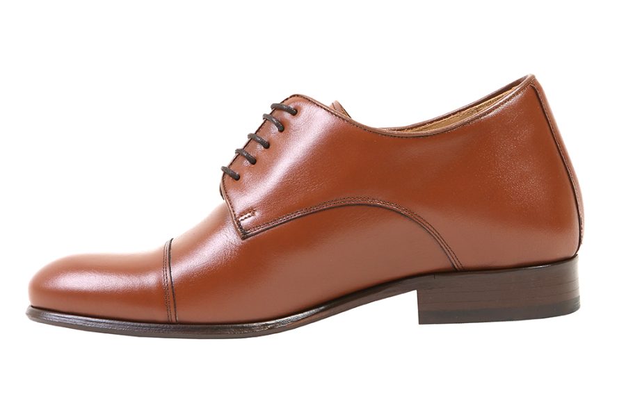 zapatos con alzas hiplus 7510 m en piel boxcalf. sube de 7 a 8 cm de estatura